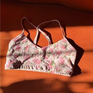 Floral Pink Bralette